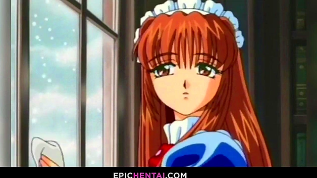 Clumsy maid can be used for something else - hentai porn