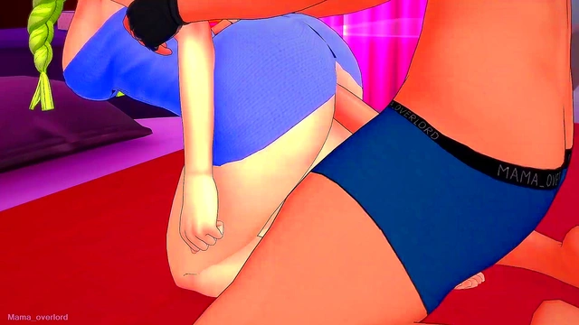 The beautiful and mischievous Mitsuri wants to have fun today'playing with lots of