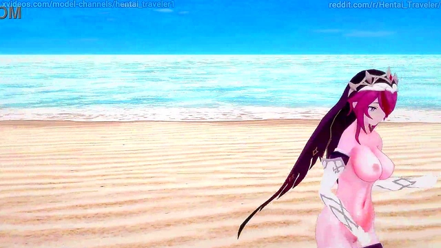 Genshin Impact: [MMD] Rockabye (Rosaria'Kuki Shinobu)