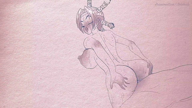 Animation on paper ( pens and pencils) Hentai Anime: Hunter x Hunter Menchi ( cartoon porn ) 2d sex