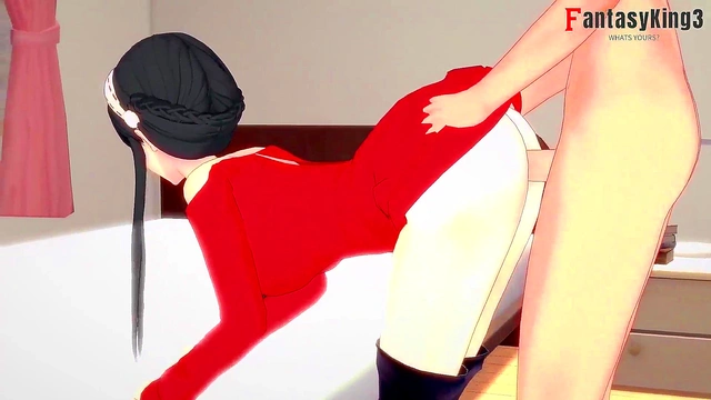 Yor Forger fucking and sucking pov