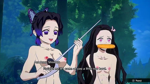 Demon Slayer Nude Shinobu and Nezuko Mod Showcase