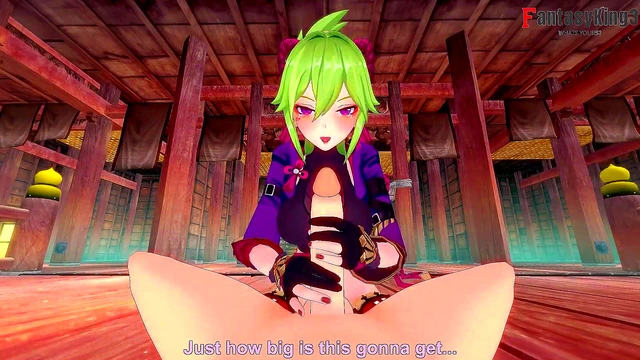 Kuki Shinobu 69'boobjob and fucking pov