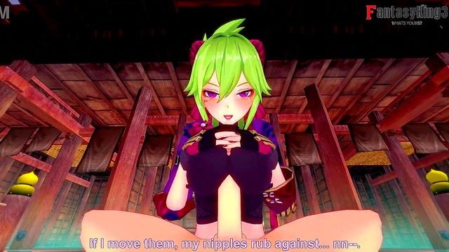 Kuki Shinobu 69'boobjob and fucking pov