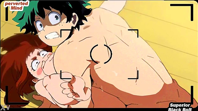 Midoriya fucks Uraraka (Boku no hero Academia HENTAI)