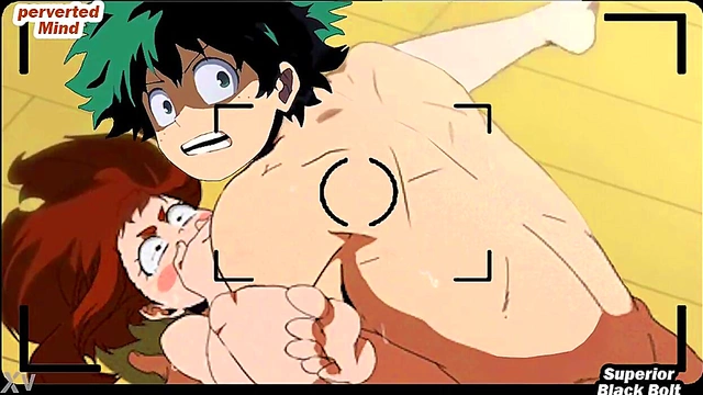 Midoriya fucks Uraraka (Boku no hero Academia HENTAI)