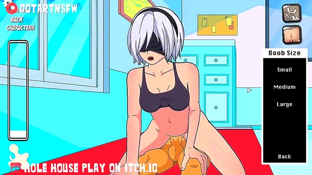 Yorha 2B Creampie Compilation - Hole House Game [ Rule 34'Cartoon ]