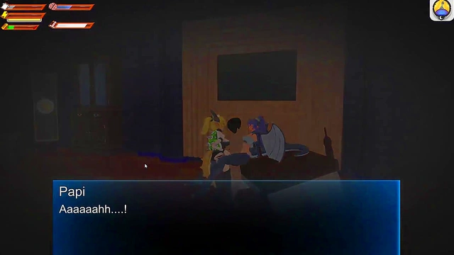 Femdom Bowsette Threeway with a Dragongirl and Pegging You!