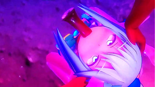 Konosuba - A good fuck with Aqua in a swimsuit