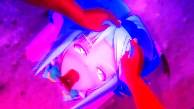 Konosuba - A good fuck with Aqua in a swimsuit