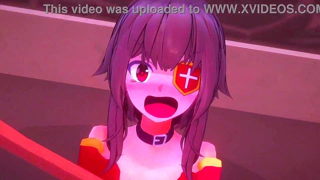 Konosuba - Darkness and Megumin without some big dick loving sluts