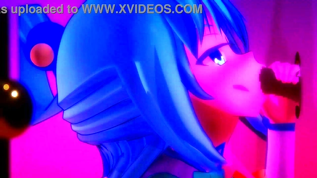 KONOSUBA AQUA GLORY HOLE