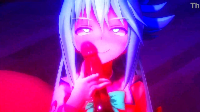 Konosuba | What a bitch is Aqua, she sucks him very well