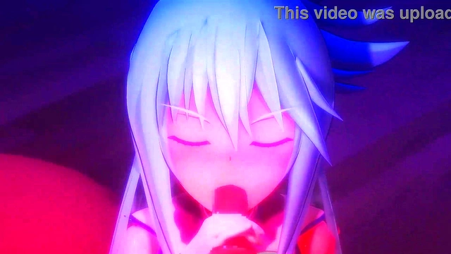 Konosuba | What a bitch is Aqua, she sucks him very well