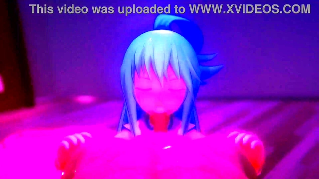 Konosuba | What a bitch is Aqua, she sucks him very well