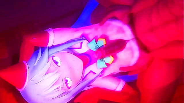 Konosuba - Aqua likes Christmas and fucking