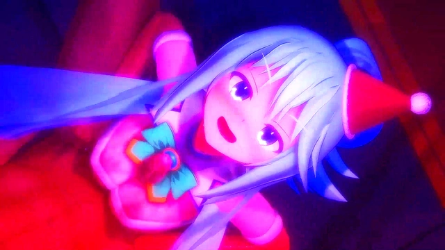 Konosuba - Aqua likes Christmas and fucking