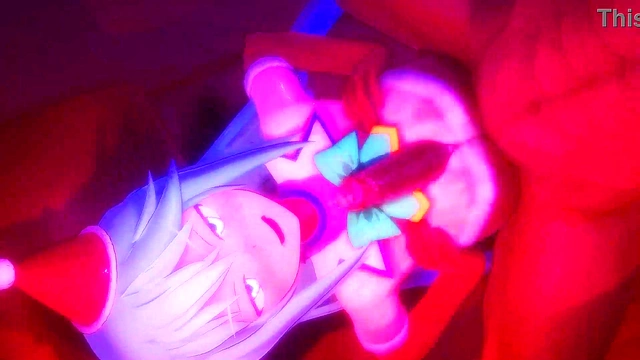 Konosuba - Aqua likes Christmas and fucking