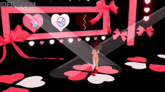 Megumin (Konosuba) Strip Lights MMD