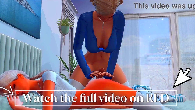 lustful futanari stepmom seduced a straight StepDaughter sims me hentai animation