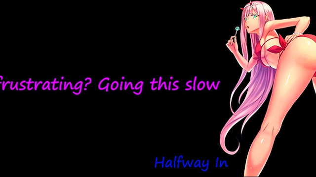 Zero Two Punishes You! Hentai Futa JOI Oral Anal Jerk to the beat