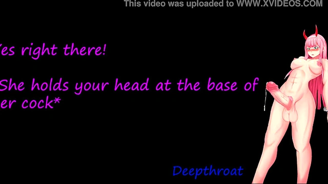 Zero Two Punishes You! Hentai Futa JOI Oral Anal Jerk to the beat