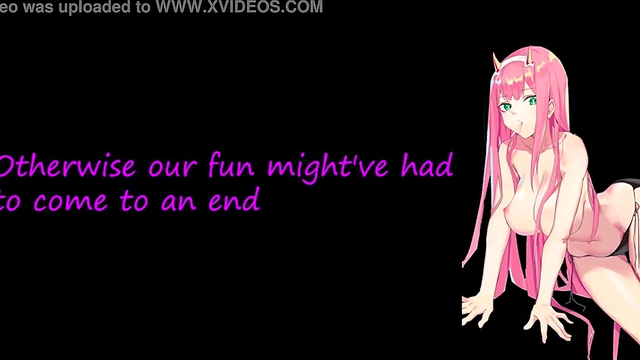 Zero Two Punishes You! Hentai Futa JOI Oral Anal Jerk to the beat