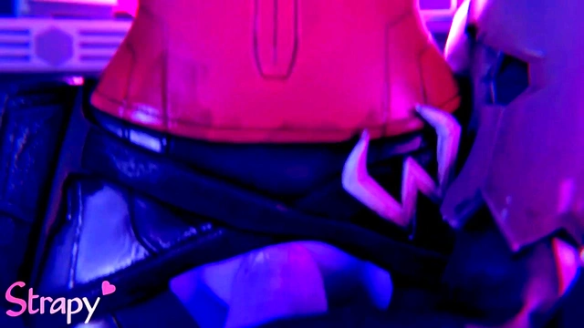 JOI hentai French with widowmaker in Overwatch