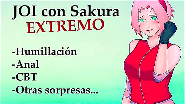 EXTREME JOI with Sakura Humiliation'Anal'etc