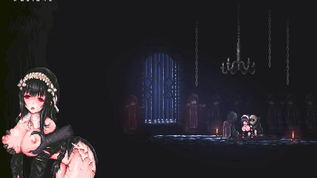 Sinisistar Hentai Game All the scenes of fucking in the prison of cultists