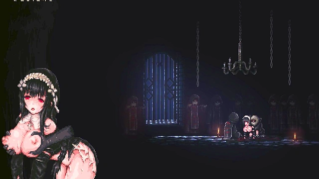 Sinisistar Hentai Game All the scenes of fucking in the prison of cultists