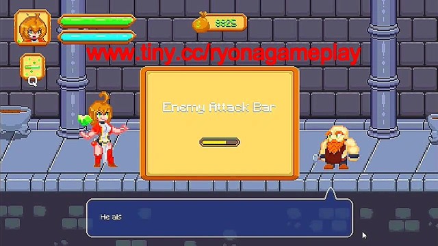 Cute female warrior has sex with men in Pleasure climb new hentai game video