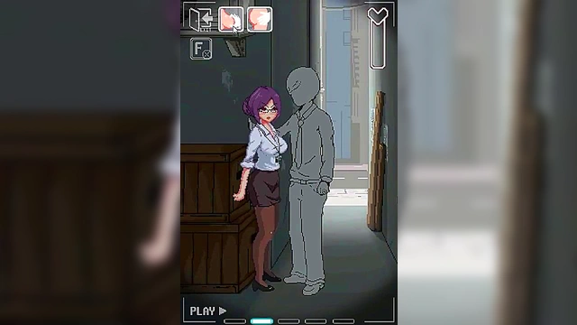 Girls has sex with men in Back alley tales new hentai sex game video