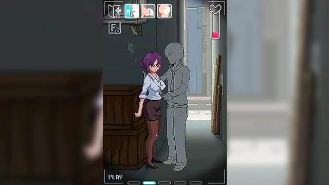 Girls has sex with men in Back alley tales new hentai sex game video