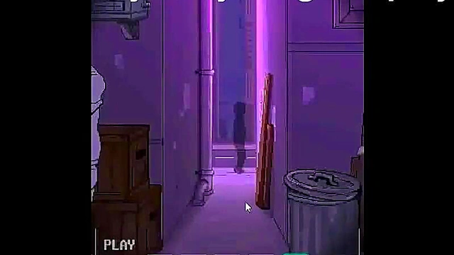 Girls has sex with men in Back alley tales new hentai sex game video