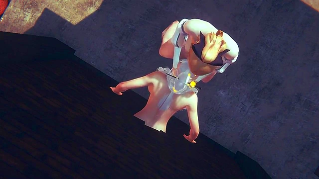 Genshin Impact Hentai - Ningguang Sucks Off Jean Futanari - Japanese Asian Manga Anime