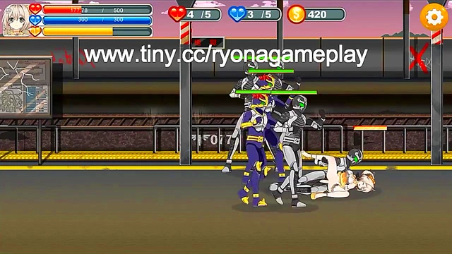 Cute girl having sex with soldiers men in new 2021 hentai game Magical angel fairy flower