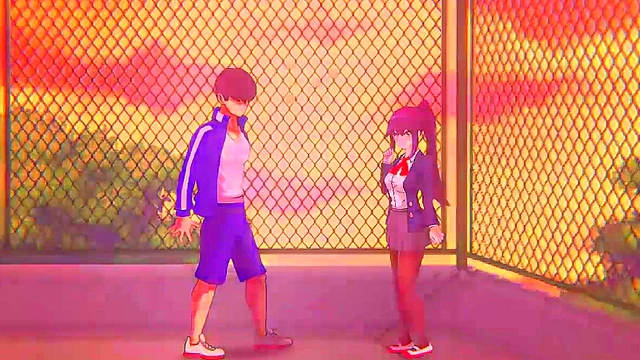 Cute college lady having sex with a man in 7 days girlfriend new hentai game