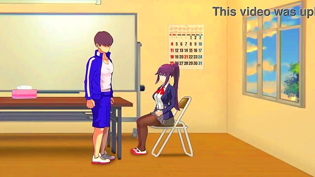 Cute college lady having sex with a man in 7 days girlfriend new hentai game