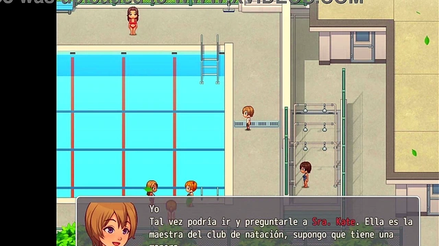 [Hentai Game] Daily life of my countryside -Spanish- PART 12 The instructor gives me a