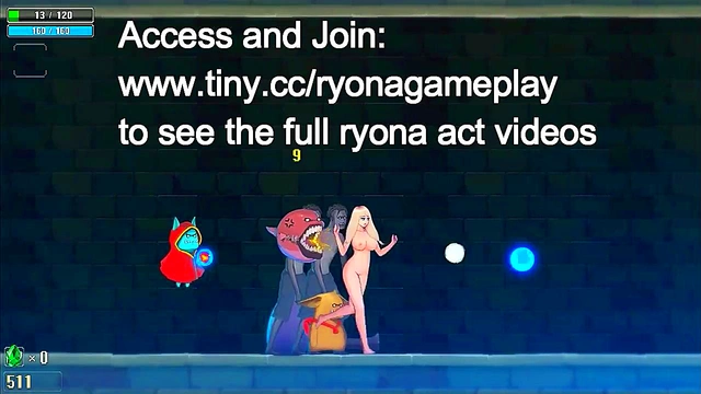 Cute maid has sex with ugly men in Dungeon and Maid new hentai game video