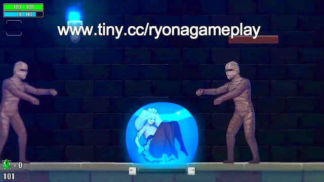 Cute maid has sex with ugly men in Dungeon and Maid new hentai game video