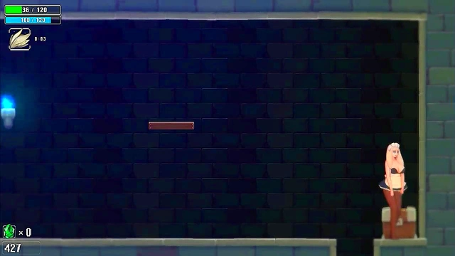 Cute maid has sex with ugly men in Dungeon and Maid new hentai game video