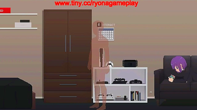 Man having sex in Cute reap in my room new hentai game