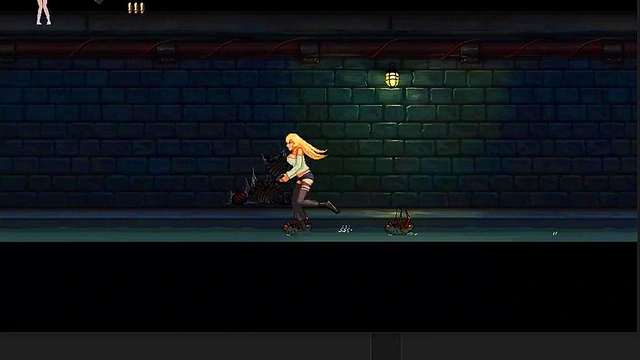 Have a taste of [Parasite in City] Hentai Side scrolling game Gameplay lvl1 and full