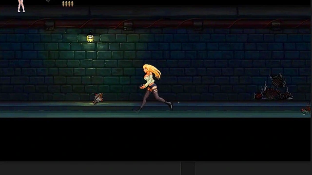 Have a taste of [Parasite in City] Hentai Side scrolling game Gameplay lvl1 and full