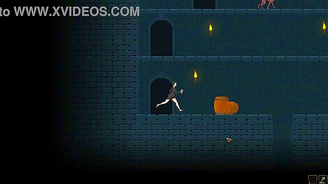 Cute StepSister having sex with men in Fapablo action ryona porn game video