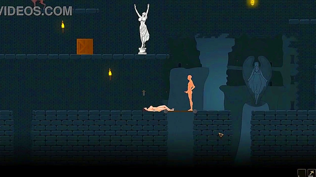 Cute StepSister having sex with men in Fapablo action ryona porn game video