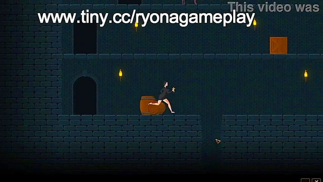 Cute StepSister having sex with men in Fapablo action ryona porn game video