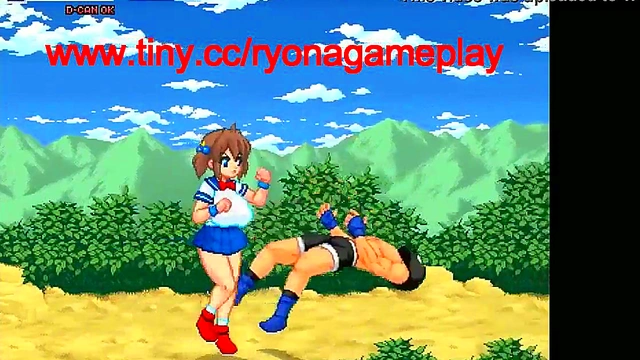 Cute fighter girl having sex with men in Inma fist action hentai game